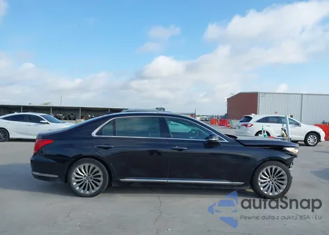 2018 Genesis G90 3.3T Premium из США, поврежденный, VIN KMHG34JA5JU047146